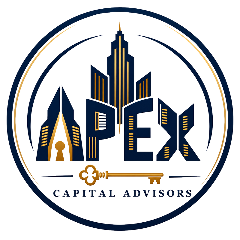 Apex Capital Advisors skyline and key logo